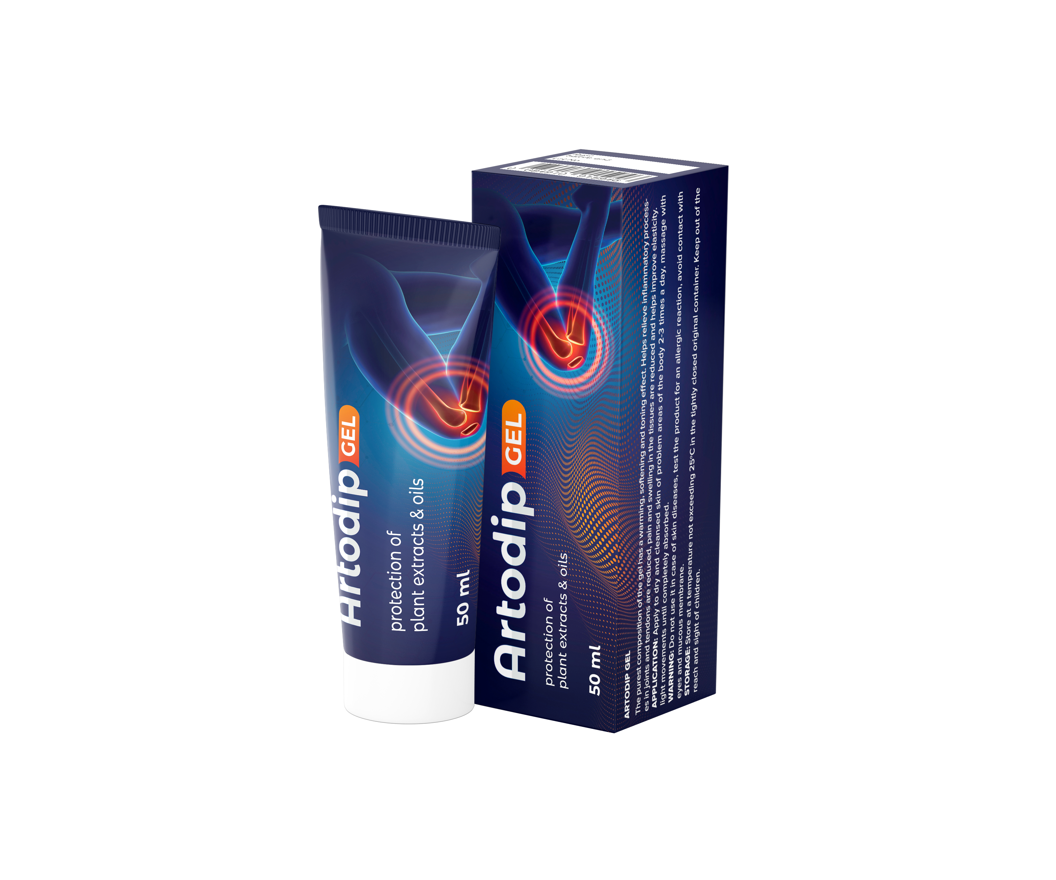 Artodip Gel 50 ml mit Verpackung
